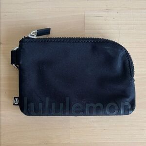 Lululemon Athletica Black Mini Pouch